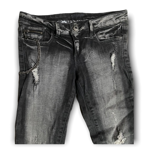 GIFTED Ripped Style Womens Jeans - Picture 3 of 8